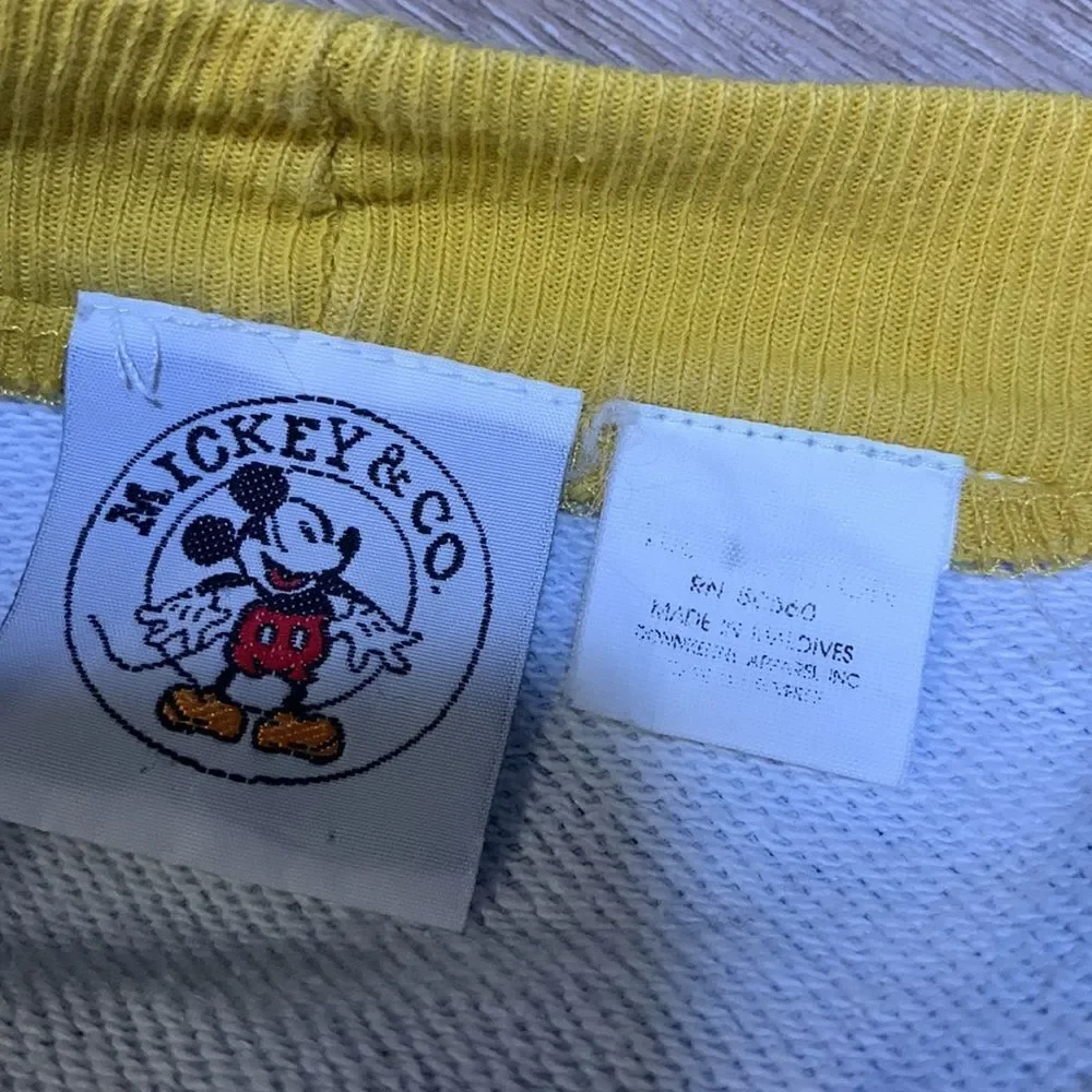 Vintage 1990s Mickey Collegiate Cardigan